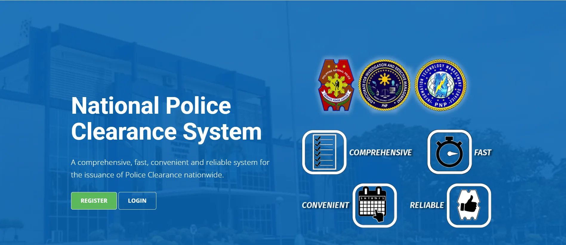 NPCS Website Homepage